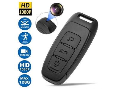 Camera ngụy trang móc khóa ô tô CQ10 Full HD 1080P - Phiên bản mới nhất